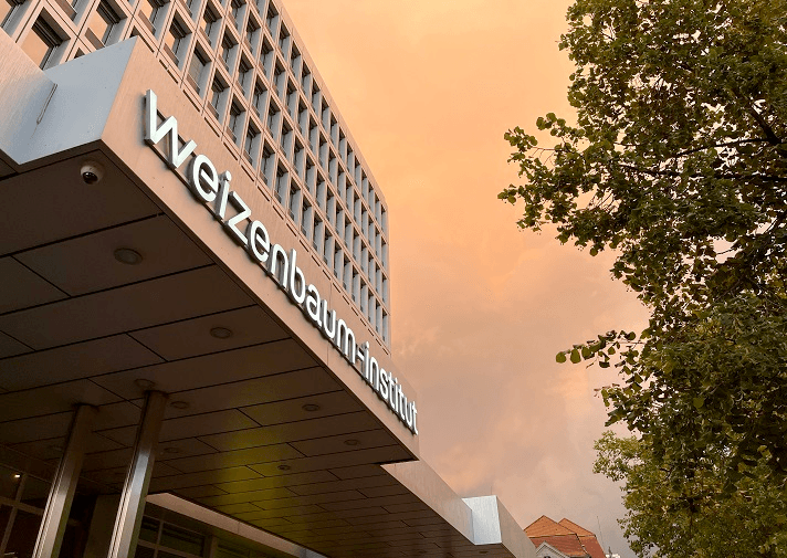 Weizenbaum Institute building facade